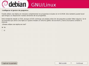 Selecciono repositorios